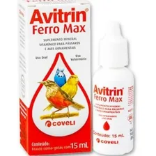 Avitrin Ferro Max 15ml Suplemento Vitaminico Para Aves Foto mini 2