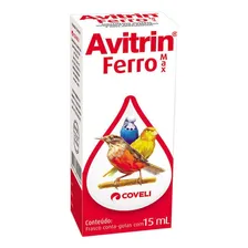 Avitrin Ferro Max 15ml Suplemento Vitaminico Para Aves Foto mini 1