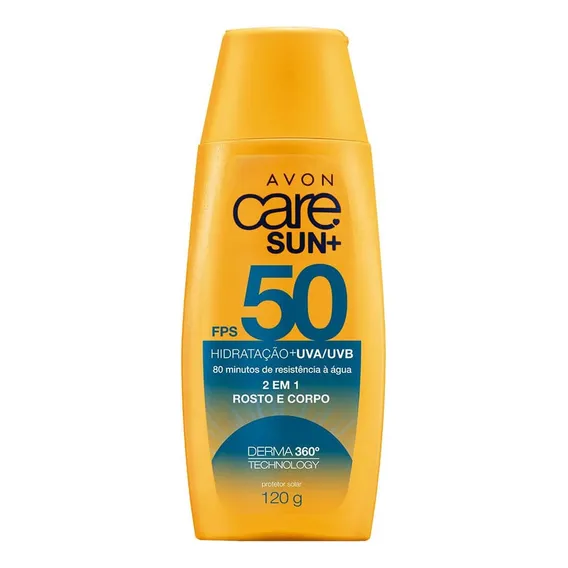 Avon Care Sun+ Protetor Solar Fps 50 120g Foto 1