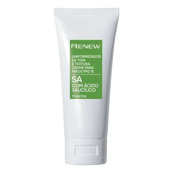 Avon Creme Para As Mãos Renew Clareador E Textura Uniforme Foto 1