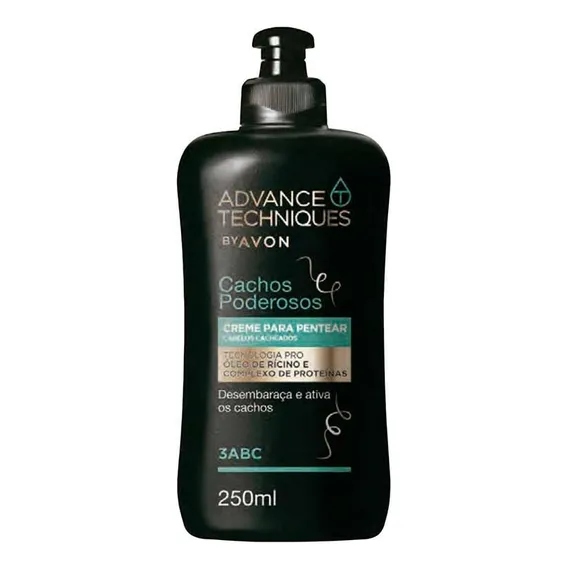 Avon Creme Pentear Cachos Poderosos - 250ml Foto 1