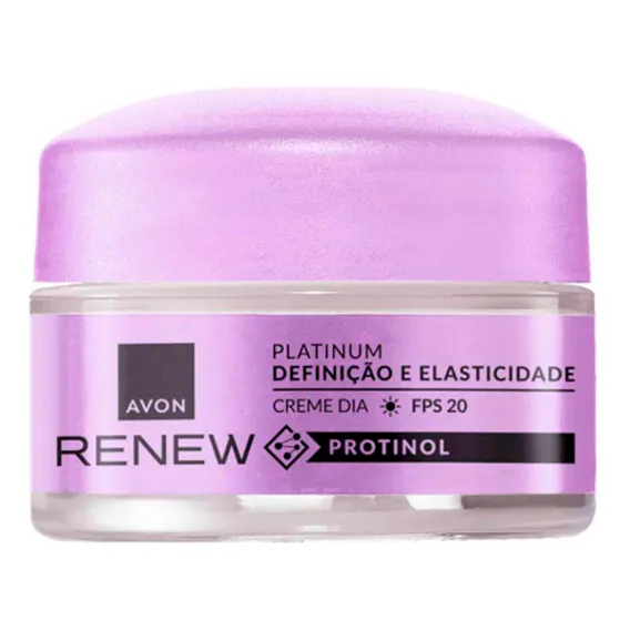 Avon Renew Platinum Creme Anti-idade Dia 15g Foto 1