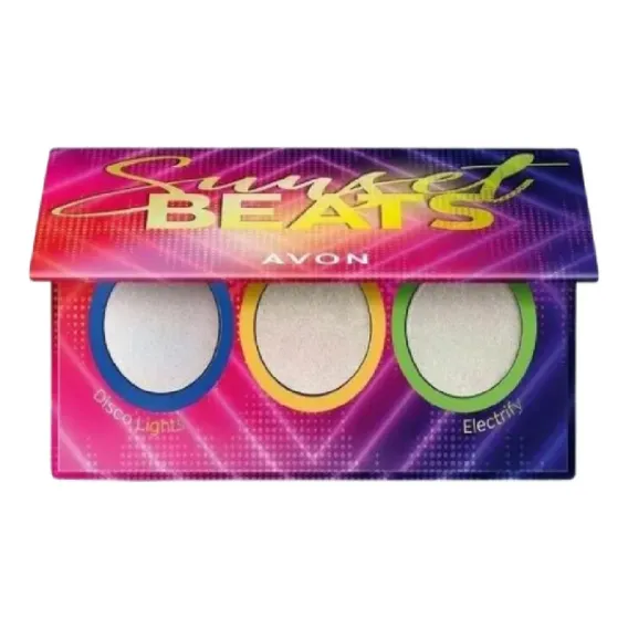 Avon - Sunset Beats Paletta De Sombras Glitters Multiuso Sombra Com Glitter Foto 1