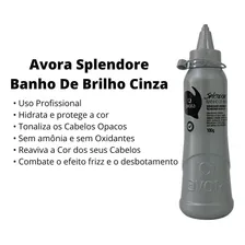 Avora Splendore Banho De Brilho Tonalizante 3d 100g - Cinza Foto mini  3