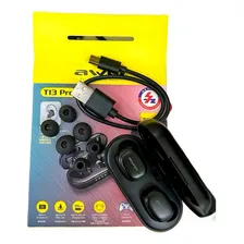Awei T13 Pro Fone Sem Fio De Qualidade Resistente A Agua Cor Preto Foto mini  3