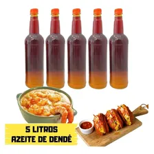 Azeite De Dendê Da Bahia 5 Litros Moqueca Acarajé Gourmet Foto mini  2