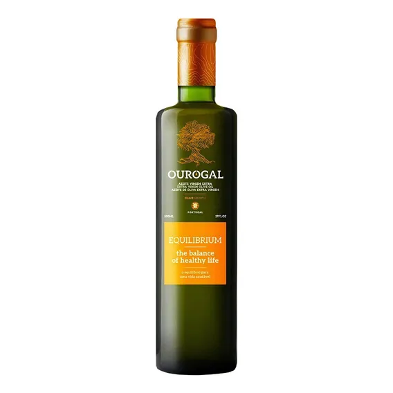 Azeite Extra Virgem Português Equilibrium Ourogal 500ml Foto 1