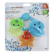 Azul Mordedor Sea Friends - Multilaser Bb154 Foto mini  2