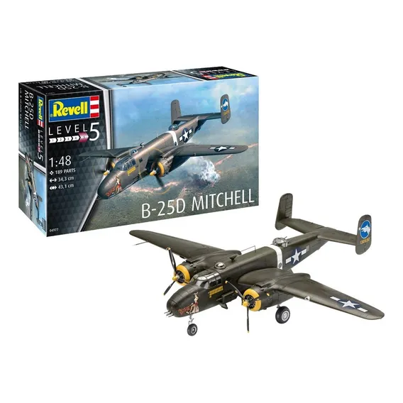 B-25d Mitchell 1/48 Kit Kit Para Montar Revell 04977 Foto 1