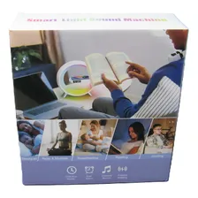 B+W g speaker smart luminária caixa de som relógio com carregador Foto mini  2