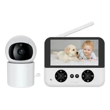Babá eletrônica Babá Eletrônica Baby Monitor com câmera -branco Foto mini 1