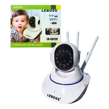 Baba Eletronica Camera Ip Wifi Sd Visao Noturna 3 Antenas Foto mini 2