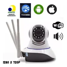 Baba Eletronica Camera Ip Wifi Sd Visao Noturna 3 Antenas Foto mini 3