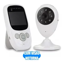 Babá Eletronica Camera Led Com Visão Noturna Tela Lcd 2.4 Foto  mini 1