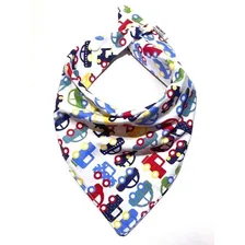 Babador Bandana Kit C/15 C/ 2 Botoes Cor Menino Tamanho Un Foto mini 2