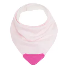 Babador Com Mordedor Rosa Buba Foto mini  2