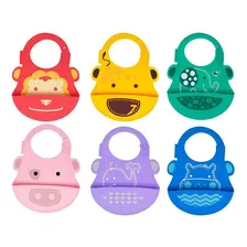 Babador em Silicone Girafa Amarelo Marcus & Marcus Foto mini  3