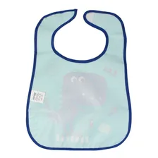 Babador Impermeável Com Bolso Coletor Migalhas - Clingo Dino Foto mini  2