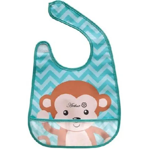 Babador Personalizado Pega Migalhas Macaco Foto 1