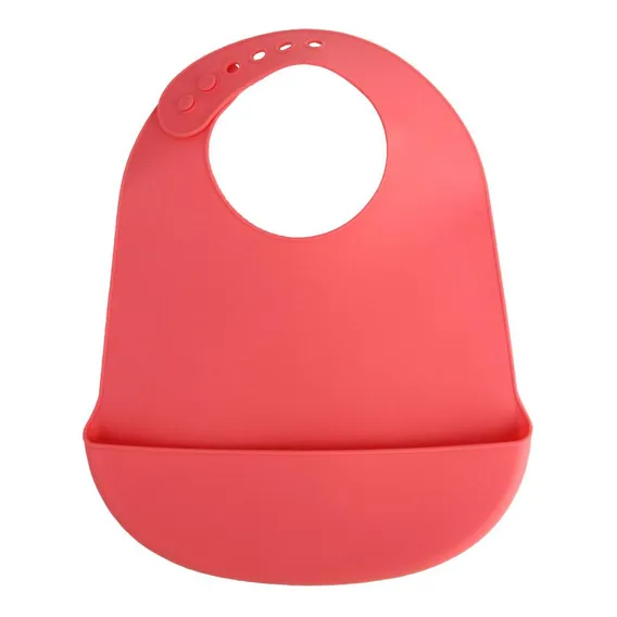 Babador Silicone Rosa - A baby Foto 1