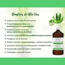 Babosa Em Suco Para Tomar, Suco 100% De Aloe Vera Medicinal Foto mini 2