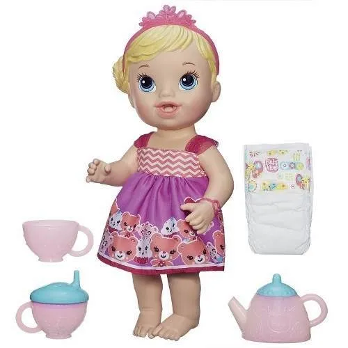 Baby Alive Bebê teacup surprise blonde hair Foto 1