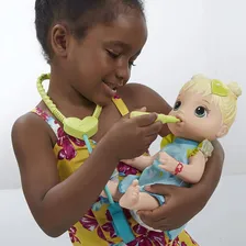 Baby Alive Boneca Cuida De Mim Loira - Hasbro Medica E5834 Foto mini 4