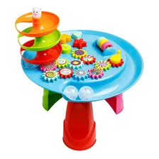 Baby Play Mesa Didática Divertida Infantil Escorrega Maptoy Foto mini 1
