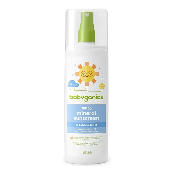 Babyganics Protetor Solar Orgânico Spray Spf+50 Foto 1