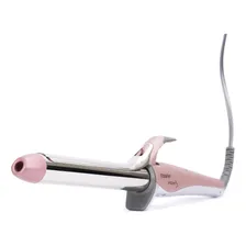 Babyliss Taiff Modelador Cachos Profissional 25mm 1 Polegada Cor Rosa 110V/220V Foto mini 3