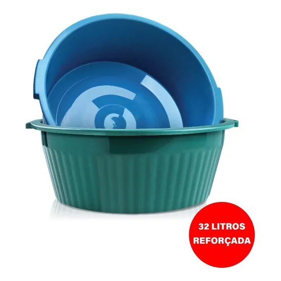 Bacia Arqplast Bacia 32 Litros colorido 32 L Foto 1