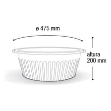 Bacia Arqplast Bacia 32 Litros colorido 32 L Foto mini 3