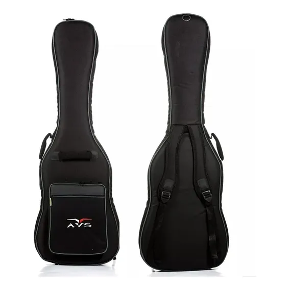 Bag Capa Nylon Acolchoada Contra Baixo Avs Ch200 Bag Profiss Cor Preto Foto 1