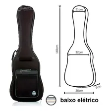 Bag Capa Nylon Acolchoada Contra Baixo Avs Ch200 Bag Profiss Cor Preto Foto mini 3