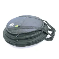 Bag Capa Prato 22 Triplo Divisória Super Luxo Alça Mochila Cor Preto Foto mini 3