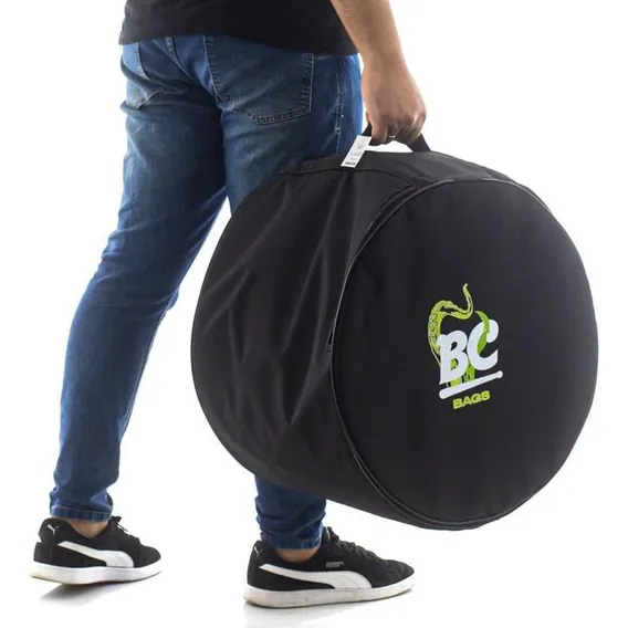 Bag De Surdo Bc Octogear Black 14 Com Reforço Foto 1