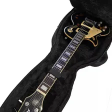 Bag Para Guitarra 100% Em Couro Ecol贸gico Cor Preto 100x34x5cm Foto mini 4