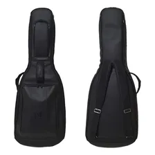 Bag Para Guitarra 100% Em Couro Ecol贸gico Cor Preto 100x34x5cm Foto mini 1