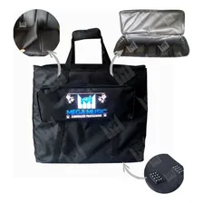 Bag Soft Case P/ 10 Canhões Led Slim, Dmx Ou Mini Moving Dj Bivolt Foto mini 1