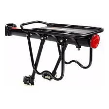 Bagageiro Bike Alforge Traseiro Alumínio Canote Disco Bike Foto  mini 1