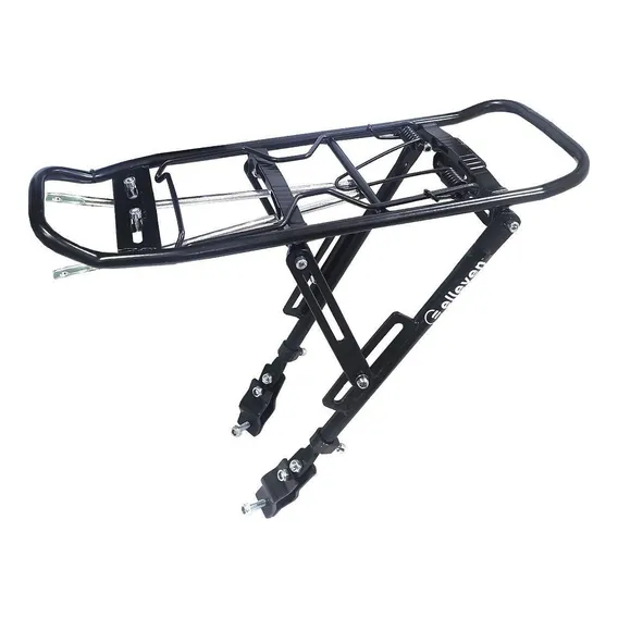 Bagageiro Bike AlumÃnio Aro 26-29 25kg Preto 40x14cm Foto 1