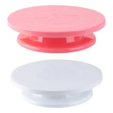 Bailarina Profissional Base Bolo Confeitaria 28cm Plástico Cor Rosa Foto mini 4