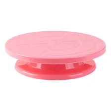 Bailarina Profissional Base Bolo Confeitaria 28cm Plástico Cor Rosa Foto mini  2