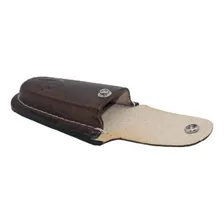 Bainha Couro Canivete Estilo Country Cawboy Barretos 13cm Foto mini 3