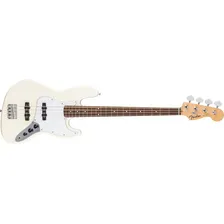 Baixo 4 Cordas Fender Standard Jazz Bass Olympic White Foto mini 1
