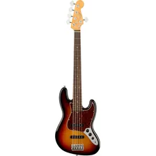 Baixo 5 Cordas Fender Jazz Bass American Proii V Rw Sunburst Foto mini 1