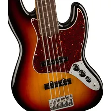 Baixo 5 Cordas Fender Jazz Bass American Proii V Rw Sunburst Foto mini 4