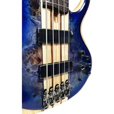 Baixo 5 Cordas Ibanez Btb 845 Cbl Cerulean Blue Burst Cor Azul (btb 845 Cbl) Orientação Da Mão Destro Foto mini  3