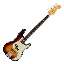 Baixo Fender American Ultra Precision Bass Ultraburst Foto mini 2