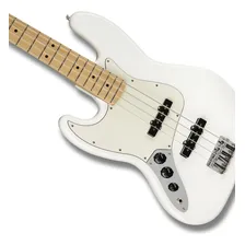 Baixo Fender Canhoto Player Jazz Bass Polar White Foto mini 3
